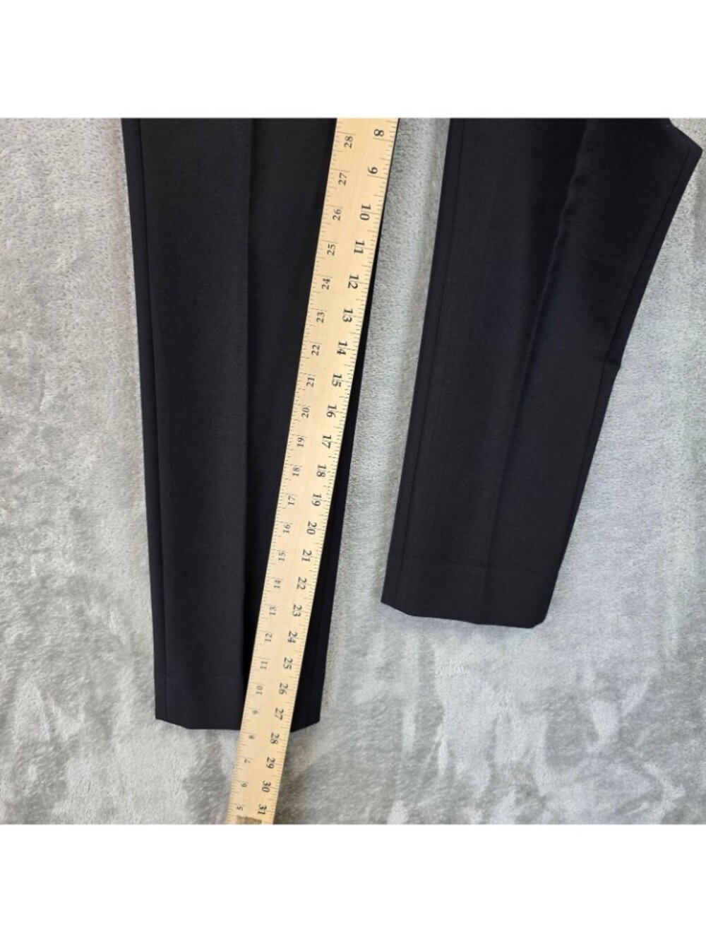 Banana Republic Ryan Dress Pants Womens 2 Petite Black Twill Stretch Work Office - Picture 9 of 13